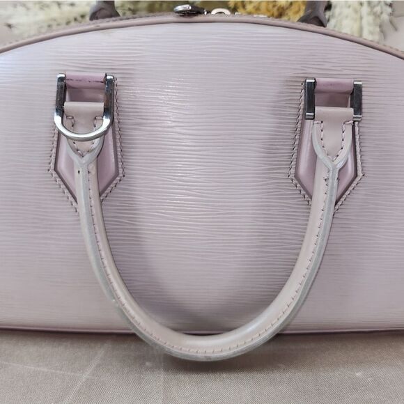 Louis Vuitton Epi Jasmin Lilac Mini BOSTON BAG W/ Dust Bag Unbranded Charm Twill - Picture 9 of 17